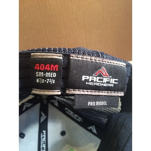 D & C Trucking Blue Mesh Truckers Hat Stretch Fitted S-M 6 7/8-7 3/8 Embroidered - Picture 5 of 9